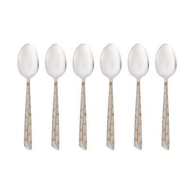 6Pcs Tea Spoon Set 1X48