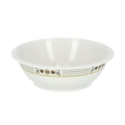 Delcasa Dc1791 9" Melamine Ware Bowl With Lid - Portable, Lightweight Bowl Breakfast Cereal Dessert Serving Bowl | Ideal For Rice, Pasta, Deserts, Icecream & More