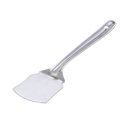 Delcasa Dc1882 Turner With Smooth Handle - Fish Slice Spatula - Kitchen Cooking Cutlery/Crockery | Long Handle - Flipper Spatula For Lifting Flipping Serving Fried Eggs Fish Pancakes Burgers