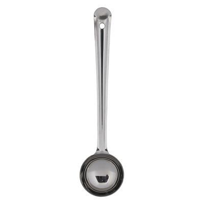 Delcasa Dc1879 Stainless Steel Soup Ladle - Professional Soup Ladle With Long Handle | Kitchen Dining Cutlery Utensil | Ideal For Serving Soup Gravy Sauce Curry & More