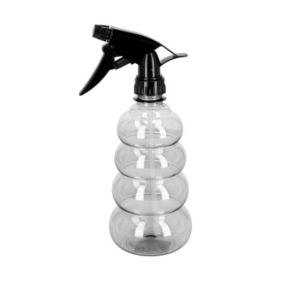 Delcasa 500Ml Spray Bottle - Portable Bottle Water Mist Stream Liquid Container Leak Proof Trigger Sprayer | Transparent Body | Ideal For Salon, Tattooing, Hairdressing, Gardening