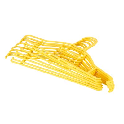 Plastic Hanger Set 8 Pcs, Premium Quality Plastic, Dc1992 | Anti-Skid Design | 330G | Multipurpose Clothes Hanger