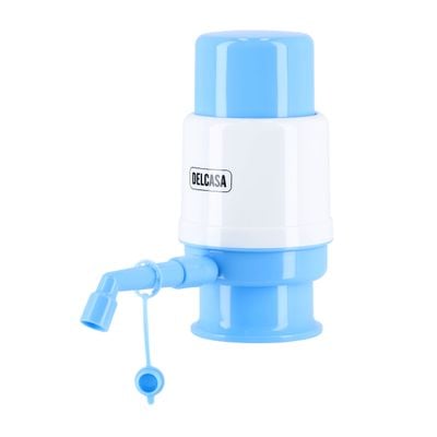 Water Dispenser Pump With Vacuum Technology, Dc2062 | Food Grade Plastic Material | Manual Use Pump With Removable Tubes | Anti-Dirt & Anti-Splash Cap