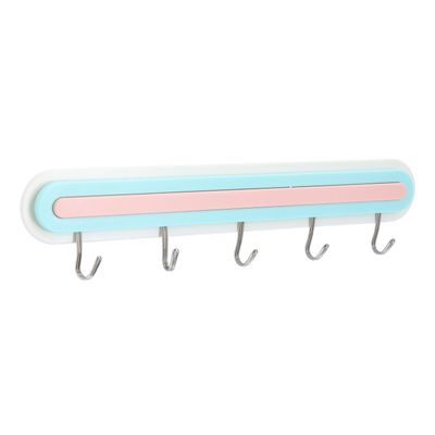 Self Adhesive Wall Hook  5 Pieces, Dc2031 | 5 Pcs Clip Hook | Heavy Duty Waterproof For Bathroom, Kitchen, Coat, Towel, Robe Hanger 