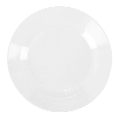 10.5-Inch Dinner Plate, Food Grade Melamine, Dc2318 - Easy To Store, Durable And Chip Resistant, Dishwasher Safe