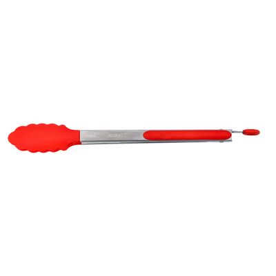 12-Inch Nylon Food Tong, Dc2079 | Premium Locking Kitchen Tongs With Nylon Tips | Serving Tongs