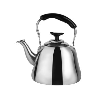 Stainless Steel Whistling Kettle, 1.5Ltr Capacity, Dc2105 | Mirror Finish Body | Stay-Cool Handle | Easy Pour Spout | Induction & Gas Stove Compatible | Dishwasher Safe