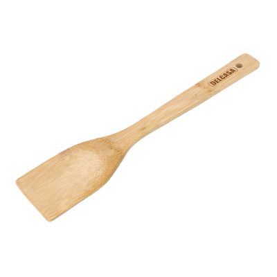 Bamboo Turner, Resist High Temperature & Corrosion, Dc2098 | 100% Natural Bamboo | Won'T Scratch Your Pots & Pans | Bamboo Spoon Can Be Used For Flipping, Serving, Cooking