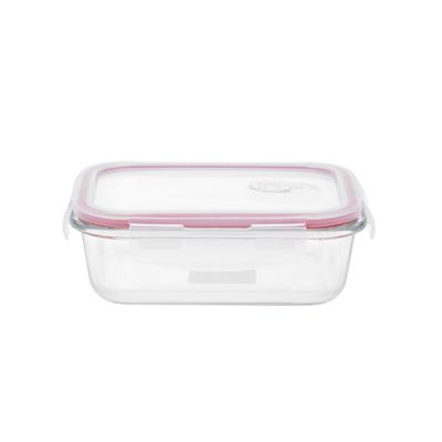 Airtight Glass Container, 400Ml Leak-Proof Tiffin, Dc2376 | High Borosilicate Glass Meal Prep Containers | Durable Heat Resistant Container | Dishwasher/ Oven/ Freezer Safe