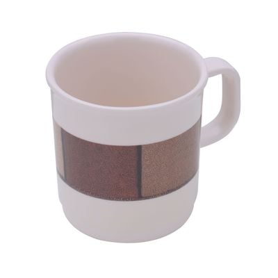 Coffee Mug Melamineware, 320Ml, Stylish Design, Dc2270 - Premium Quality Food Grade, Highly Durable & Chip Resistant, Dishwasher Safe & Bpa-Free, Cappuccino Cup, Coffee Cup, Latte Cup