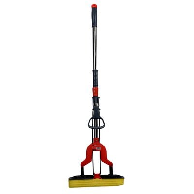 Fold Pva Mop, Unique Butterfly Squeezing Mechanism, Dc2460 | Adjustable Height Mop With Absorbent Pva Sponge | Perfect Floor Cleaner For Hardwood, Tile & More