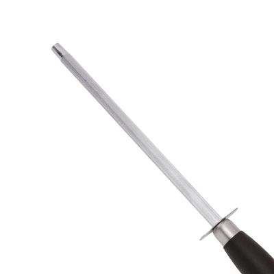 Knife Sharpener, 7.5" Stainless Steel Sharpening Rod, Dc2303 | Polymer & Stainless Steel Handle | Lightweight & Highly Durable | Knife Sharpening Rod For All Types Of Knife