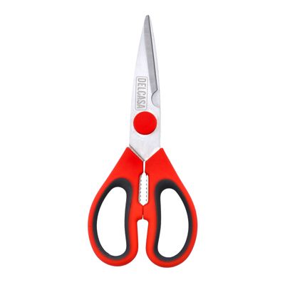 3-In-1 Kitchen Scissors, Stainless Steel Sharp Blade, Dc2356 | Strong Home & Kitchen Utility Shear For Chicken, Fish, Meat, Vegetables, Herbs | Versatile Cutter, Bottle Opener, & Nut Cracker