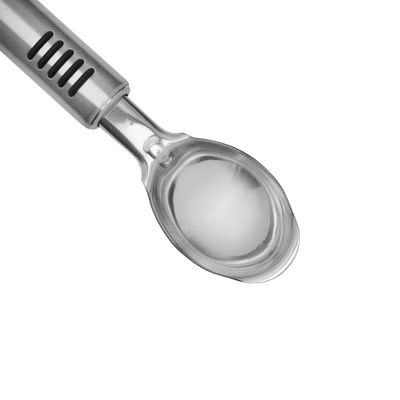 Stainless Steel Ice Cream Scoop With Trp Handle, Dc2426 | Ice Cream Scoop Comfortable Grip Handle With Hanging Loop | Sturdy And Durable Design Scoop