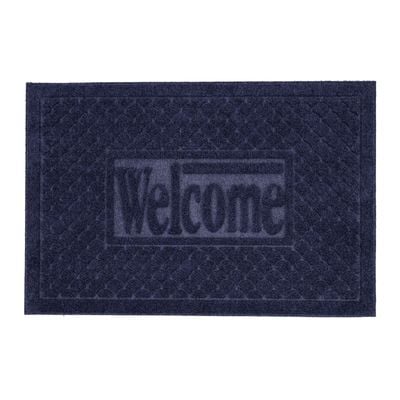 Door Mat With Polyester Surface & Rubber Backing, Dc2492 | Non-Slip Base | Doormat For Indoor And Outdoor | Rug Mats For Entry, Patio, Busy Areas, Etc