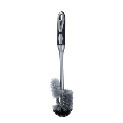 Toilet Brush With Holder, Premium Quality, Dc2406 | Easy Storage With Comfortable Handle | Compact Two Side Design Shape Toilet Cleaner