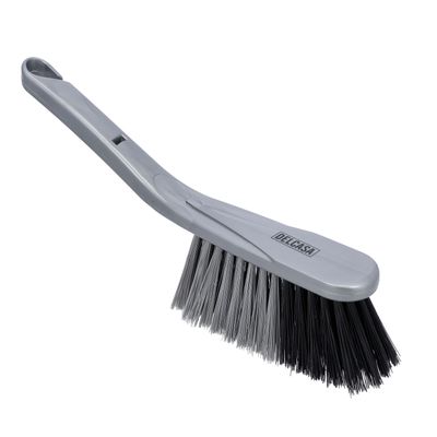 Dust Pan And Brush, Pp Material Hand Broom, Dc2411 | High Quality Synthetic Stiff Bristles | Broom Set For All Types Of Floors | Plastic Dustpan With Durable Rubber Lip