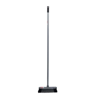 Floor Broom, Long Floor Broom With Strong Handle, Dc2412 | Indoor/Outdoor Floor Scrub Brush With Stiff Bristles | Ideal For Cleaning Bathroom, Shower Wall, Patio, Garage