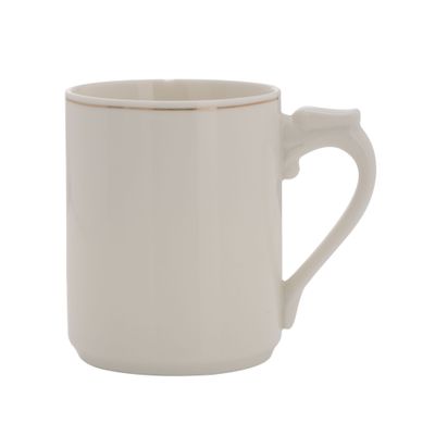 Bone Wave Mug, 12Oz Tea Or Coffee Cup, Dc2298 | Premium Quality New Bone China Material | Chip Resistant & Durable | Tea Cup, Cappuccino Cup, Coffee Cup, Latte Cup