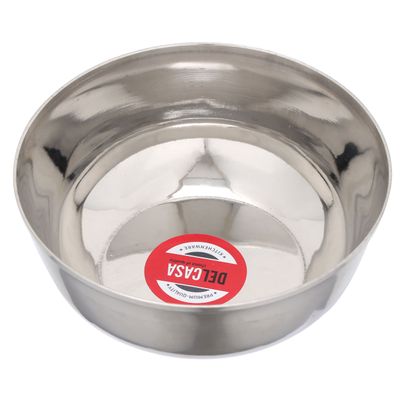 Mukta Vati, 15.5Cm Stainless Steel Serving Bowl, Dc2745 | Mini Round Seasoning Dishes Spice Bowl | Dinnerware In Kitchen For Rice, Soup, Ice Cream, Etc