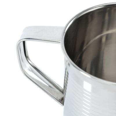 Delcasa 10 Cm Steel Mug- Dc2855| Stainless Steel Mug Perfect For Hot And Cold Drinks| Food-Grade, Non-Toxic And Safe To Use| Stylish, Durable And Long-Lasting Design| Dishwasher-Safe And Perfect For Gifting