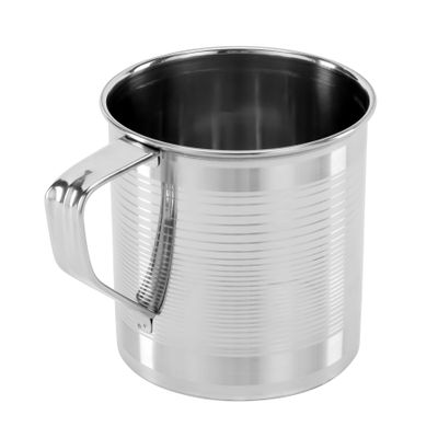 Delcasa 13 Cm Steel Mug- Dc2857| Stainless Steel Mug Perfect For Hot And Cold Drinks| Food-Grade, Non-Toxic And Safe To Use| Stylish, Durable And Long-Lasting Design| Dishwasher-Safe And Perfect For Gifting