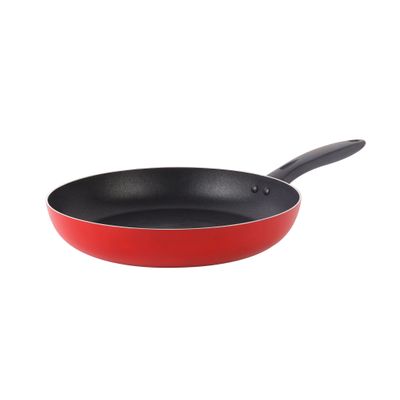 Delcasa 28 Cm Nonstick Frypan- Dc2909| Strong Virgin Aluminum Body With Non-Stick Coating And Heat Resistant Handle| Cd Bottom, Compatible With Hot Plate, Halogen, Ceramic And Gas Stovetops| Perfect For Frying, Sauting, Tempering| Black