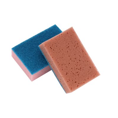 Delcasa Sponge Scrubber- Dc2996| Pack Of 10, Scrub Pads For Kitchen, Sink And Bathroom Use| Essential, Multipurpose And Quick Cleaning Supplies| 2 In 1 Cleaning Pad, Premium-Quality And Ideal For Dish Wash Liquid| Multicolor