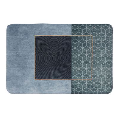 Delcasa Kitchen Mat- Dc3003| 38X58 Cm, With Pvc Rubber Backing, Multi-Purpose Door Mat For Indoor And Outdoor Use| Anti-Slip, Fade Resistant And Soft Fabric| Premium-Quality And Elegant Design| Multicolor