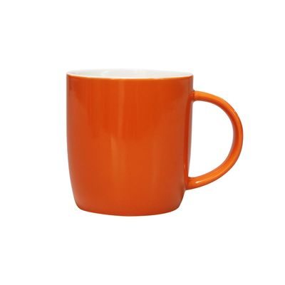 Delcasa 380 Ml Ceramic Mug- Dc3078| Perfect For Hot And Cold Drinks| Food-Grade, Non-Toxic And Safe To Use| Stylish, Durable And Long-Lasting Design, Dishwasher-Safe| Premium-Quality And Perfect For Gifting| Orange