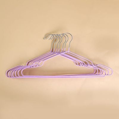 Delcasa 3-Piece Cloth Hanger Set-Dc3122| Premium-Quality, Lightweight, Trendy And Anti-Skid Plastic Hangers Perfect For All Kinds Of Dresses| Suitable For Wardrobe For Hanging Clothes, Strappy Clothes| Sturdy With Rust Free Hooks| Pink