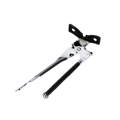 Delcasa Can Opener- Dc2956| Can Opener With A Comfortable Handle, Bottle Cap Opener, Soda Cap Opener, Tin Opener| Sturdy Construction And Easy Operation With A Durable Head| Compact And Lightweight, Premium-Quality| Black And Silver