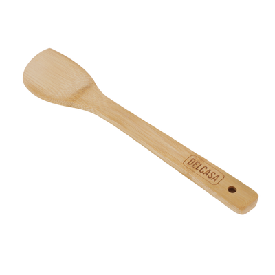 Delcasa Wooden Spatula- Dc2957| Highly Durable, Premium Quality, Eco-Friendly And Sustainable| Perfect For Flipping, Stirring, Scraping, Serving, Etc.| Brown