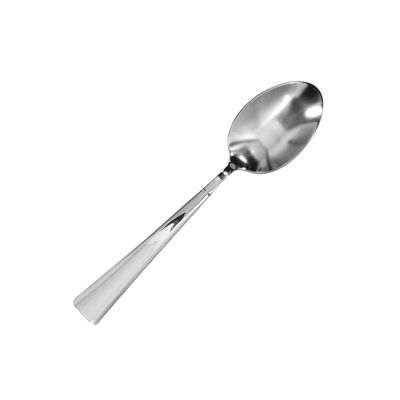 Delcasa 6-Piece Table Spoon- Dc2937| Stylish, Light-Weight And 100% Food-Grade| Stainless Steel Construction, For Preparing And Serving Food, Suitable For Dining Table, Home And Restaurant| Dishwasher-Safe And Premium-Quality| Silver 