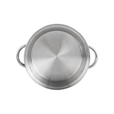 Delcasa 2 Layer Steamer Pot- Dc2930| 22 Cm, 3.0 L Capacity Stainless Steel Steamer, With Fine Holes| Premium-Quality, Food-Grade, Healthy And Hygienic| Induction Compatible, Durable Construction With Firm Heat-Resistant Handles| Mirror Finish, Silver