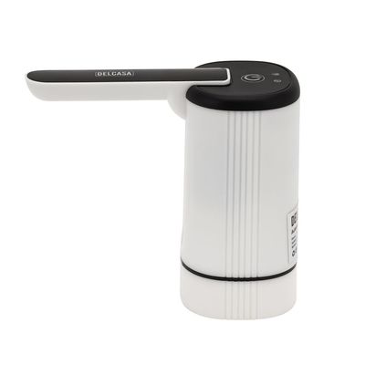 Delcasa Automatic Water Dispenser- Dc3139/ Simple Installation, Dispensers For Water Gallon/ Electric Pump, Can Be Used At Home, Apartments, And Office/ Portable And Light-Weight, Foldable Design With Easy One Touch Mechanism And Usb Charging/ White