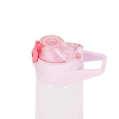 Delcasa 750 Ml Water Bottle- Dc3127/ With Volume Tracker, Transparent Plastic Bottles With Push Button Lid And Handle/ Perfect For School, Office And Gym/ Leak-Proof And Eco-Friendly, Food-Grade And Elegant Design/ Purple