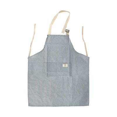 Delcasa Cotton Kitchen Apron- Dc3011| Lightweight, Washable And Easy Wear Design| Perfect To Protect You From Getting Spills And Stains On Your Clothes| Blue