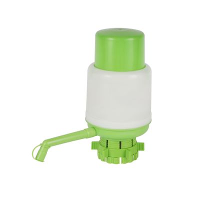 Delcasa Hand Press Water Pump-Dc3045/ Manual Dispenser For Bottled Drinking Water And Can Be Used At Home And Office/ Portable And Light-Weight With Easy Mechanism, Vacuum Technology/ Green And White