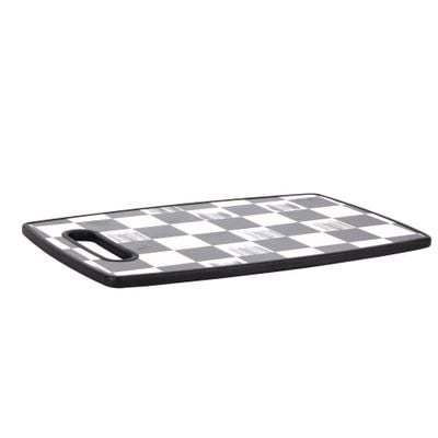 Delcasa Cutting Board- Dc3049/ Plastic Chopping Board For Cut, Rolling Dough Needs/ 37X23 Cm, Perfect For Slicing Fruits, Vegetables, Fish, Meat/ Easy To Use, Scratch-Resistant, Odor-Proof/ Stylish, Compact, Dishwasher-Safe/ White