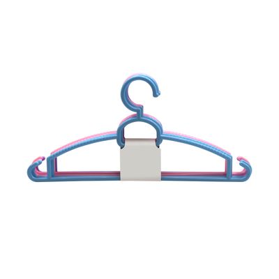 Delcasa 5-Piece Cloth Hanger Set-Dc3053/ Lightweight, Trendy And Anti-Skid Hangers Perfect For All Kinds Of Dresses/ Suitable For Wardrobe For Hanging Clothes, Strappy Cloth, T-Shirt, Shirts, Dress/ Multicolor