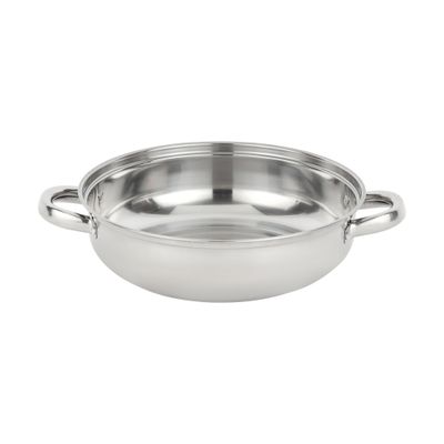 Delcasa 3 Layer Stainless Steel Steamer- Dc2958/ 28 Cm, 4.0 Liter Capacity, 1 Pot, 2 Steamers, 1 Tempered Glass Lid, With Fine Holes And Comfortable Handles/ Food-Grade, Healthy And Hygienic, Durable Construction, Perfect For Steaming Fruits And Vegetables, Kitchen Use/ Mirror Finish, Silver