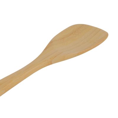 Delcasa Bamboo Serving Spoon- Dc3160/ Ideal For Cooking And Serve Food, Curry, Rice/ Wooden Kitchen Utensils For Nonstick Pans And Cookware/ Sturdy, Lightweight And Heat Resistant/ Brown