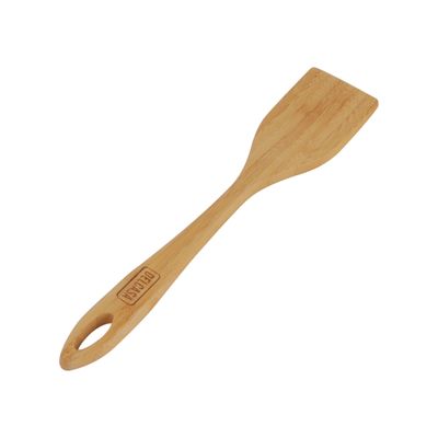 Delcasa Bamboo Spatula- Dc3162/ Wooden Spoon For Kitchen Use, Highly Durable, Eco-Friendly And Sustainable/ Perfect For Flipping, Stirring, Scraping, Serving Food, Etc./ Brown