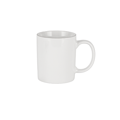 Delcasa 350 Ml Ceramic Mug- Dc3083/ Perfect For Hot And Cold Drinks/ Food-Grade, Non-Toxic And Safe To Use/ Stylish, Durable And Long-Lasting Design, Dishwasher-Safe/ Premium-Quality And Perfect For Gifting/ White