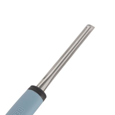 Delcasa Zucchini Corer- Dc3346/ Stainless Steel Head And Pp Handle, For Fruits And Vegetables Like Tomato, Jalapeno, Apple/ For Home, Kitchen And Professional Use, Durable Design/ Silver And Blue