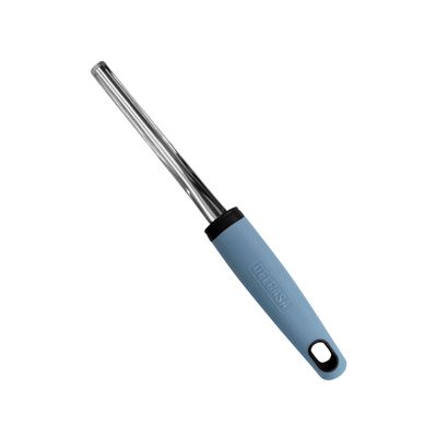 Delcasa Zucchini Corer- Dc3346/ Stainless Steel Head And Pp Handle, For Fruits And Vegetables Like Tomato, Jalapeno, Apple/ For Home, Kitchen And Professional Use, Durable Design/ Silver And Blue