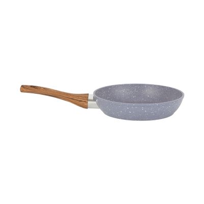 Delcasa 22 Cm Essential Frypan- Dc3320/ Strong Forged Aluminum Body With Granite Coating And Heat Resistant Wooden Finish Bakelite Handle/ Induction Bottom, Compatible With Hot Plate, Halogen, Ceramic And Gas Stovetops/ Perfect For Frying, Sauting, Tempering/ Grey Delcasa 22 Cm Essential Frypan- Dc3320/ Strong Forged Aluminum Body With Granite Coating And Heat Resistant Wooden Finish Bakelite Handle/ Induction Bottom, Compatible With Hot Plate, Halogen, Ceramic And Gas Stovetops/ Perfect For Frying, Sauting, Tempering/ Grey