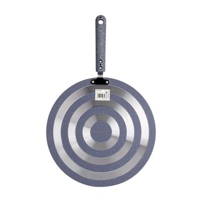 Delcasa 30 Cm Essential Tawa- Dc3335/ With Granite Non-Stick Coating, For Roti, Chapatti, Dosa, Tortilla, Crepe, Pancake, Etc./ Heat Resistant Bakelite Handle, Multi-Purpose Flat Skillet Pan, Compatible With Hotplate, Halogen, Ceramic Gas Types/ Grey Delcasa 30 Cm Essential Tawa- Dc3335/ With Granite Non-Stick Coating, For Roti, Chapatti, Dosa, Tortilla, Crepe, Pancake, Etc./ Heat Resistant Bakelite Handle, Multi-Purpose Flat Skillet Pan, Compatible With Hotplate, Halogen, Ceramic Gas Types/ Grey