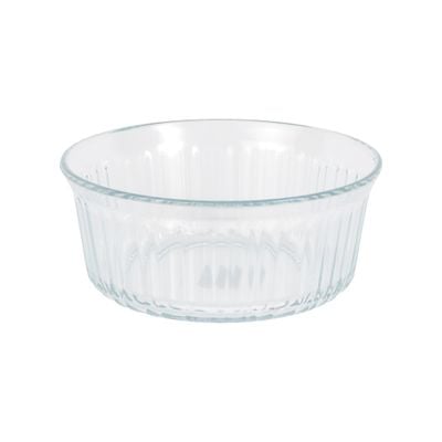 Delcasa 1600 Ml Round Glass Baking Casserole With Lid-Dc3309/ Borosilicate Bowl, Perfect For Baking And Serving/ Safe For Freezer, Dishwasher/ Perfect For Casseroles, Lasagnas, Marinating Meats And Vegetables, Oven-Safe